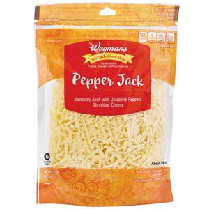 Wegmans Shredded Pepper Jack Cheese