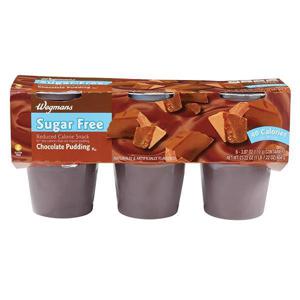 Wegmans Pudding, Chocolate, Sugar Free