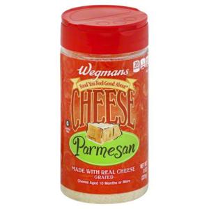 Wegmans Parmesan Grated Cheese