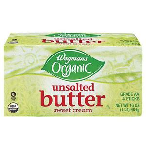 Wegmans Organic Unsalted Butter Sweet Cream