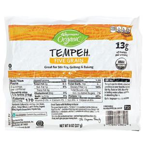 Wegmans Organic Tempeh, Five Grain