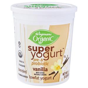 Wegmans Organic Super Yogurt Vanilla