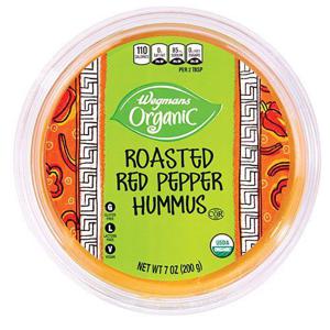 Wegmans Organic Roasted Red Pepper Hummus