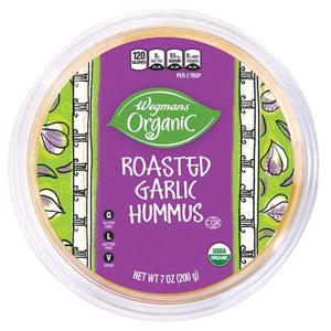 Wegmans Organic Roasted Garlic Hummus