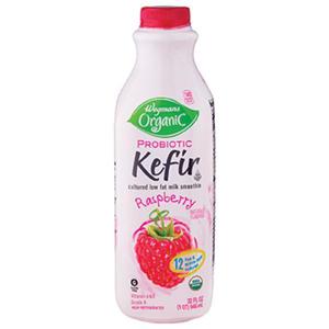 Wegmans Organic Raspberry Probiotic Kefir