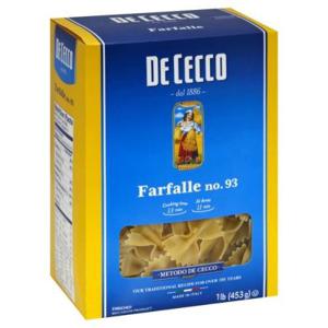 De Cecco Farfalle, No. 93