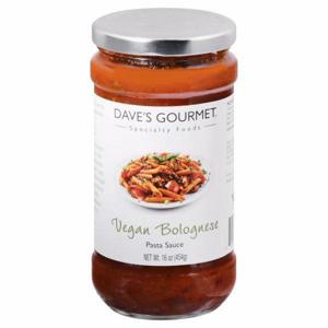 Dave's Gourmet Pasta Sauce, Vegan Bolognese