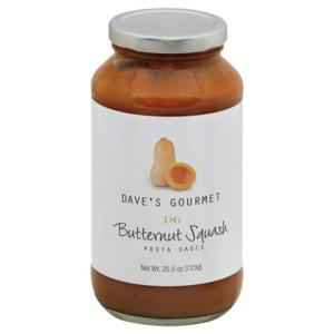 Daves Gourmet Pasta Sauce, Butternut Squash