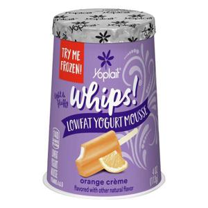 Yoplait Whips! Yogurt Mousse, Low Fat, Orange Creme