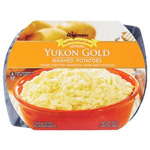 Wegmans Yukon Gold Mashed Potatoes