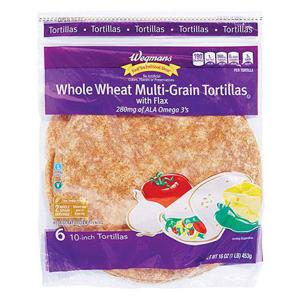 Wegmans Whole Wheat Multi-Grain Tortillas