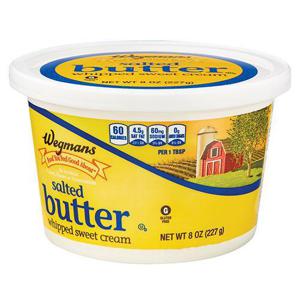 Wegmans Whipped Sweet Cream Salted Butter