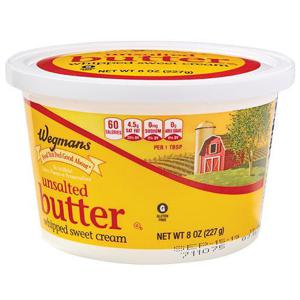 Wegmans Unsalted Whipped Sweet Cream Butter