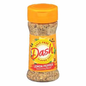 Dash Seasoning Blend, Salt-Free, Lemon Pepper