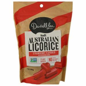 Darrell Lea Australian Licorice, Strawberry Flavored, Soft