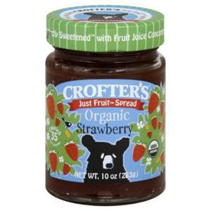 Crofter's Just Fruit Fruit Spread, Organic, Strawberry