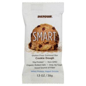 Detour Smart Oatmeal Bar, Cookie Dough