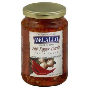 DeLallo Pasta Sauce, Hot Pepper Garlic