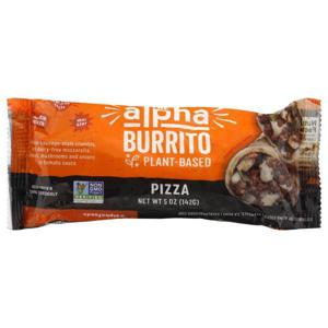 Alpha Burrito, Pizza, Plant-Based