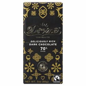 Divine Chocolate Dark Chocolate, 70% Cocoa