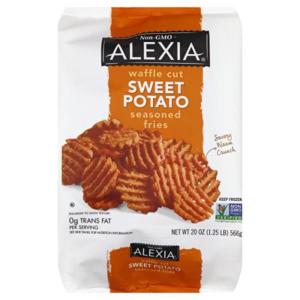 Alexia Fries, Seasoned, Sweet Potato, Waffle Cut