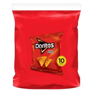 Doritos Tortilla Chips, Nacho Cheese Flavored