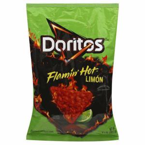 Doritos Tortilla Chips, Flamin' Hot Limon