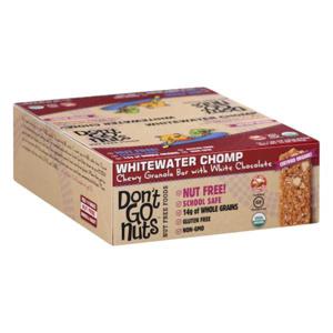 DON'T GO NUTS Granola Bar, Whitewater Chomp, 12 Packs