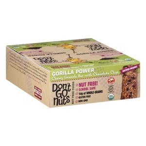 DON'T GO NUTS Granola Bar, Gorilla Power, 12 Packs