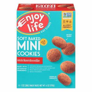 Enjoy Life Cookies, Snickerdoodle, Soft Baked Mini