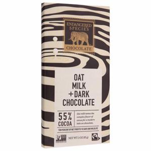 Endangered Species Chocolate, Oat Milk + Dark Chocolate, 55% Cocoa