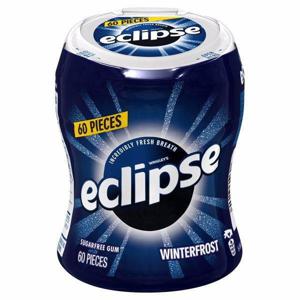 Eclipse Eclipse Winterfrost Sugar Free Gum, 60 Pieces