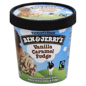 BEN & JERRY'S Ice Cream, Vanilla Caramel Fudge