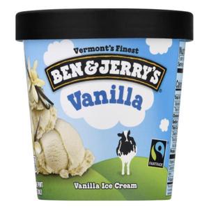 Ben & Jerrys Ice Cream, Vanilla