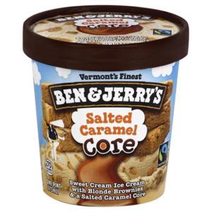 BEN & JERRY'S Ice Cream, Salted Caramel Core