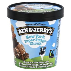 BEN & JERRY'S Ice Cream, New York Super Fudge Chunk