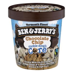 Ben & Jerry's Ice Cream, Chocolate Chip, Cookie Dough Core