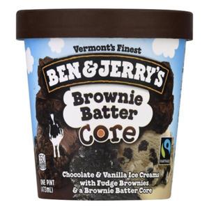 Ben & Jerrys Ice Cream, Brownie Batter Core