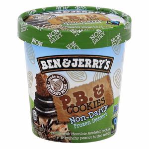 Ben & Jerry's Frozen Dessert, Non-Dairy,  P.B. & Cookies