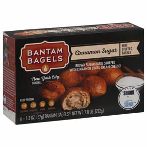 Bantam Bagels Bagels, Stuffed, Cinnamon Sugar, Mini