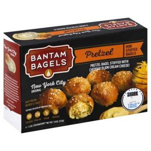 Bantam Bagels Bagels, Pretzel, Stuffed, Mini