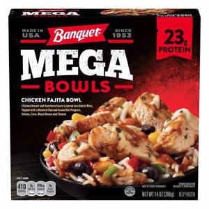 Banquet Mega Bowls Chicken Fajita Bowls