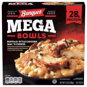 Banquet Mega Bowls Buffalo-Style Chicken Mac 'N Cheese