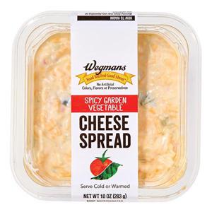 Wegmans Cheese Spread, Spicy Garden Vegetable