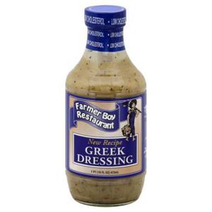 Farmer Boy Restaurant Dressing, Greek