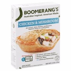 Boomerang's Pie, Chicken & Mushroom