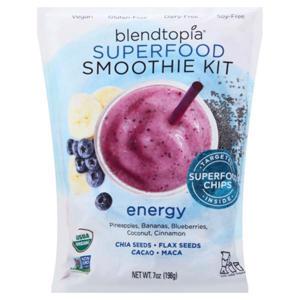 Blendtopia Smoothie Kit, Superfood, Energy