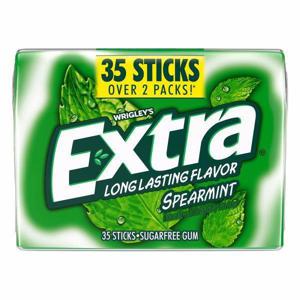 Extra Gum, Sugarfree, Spearmint