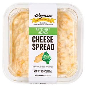 Wegmans Cheese Spread, Artichoke Asiago