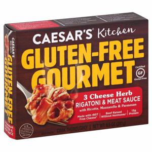 Caesar's Kitchen Rigatoni & Meat Sauce, Gluten-Free, 3 Cheese Herb